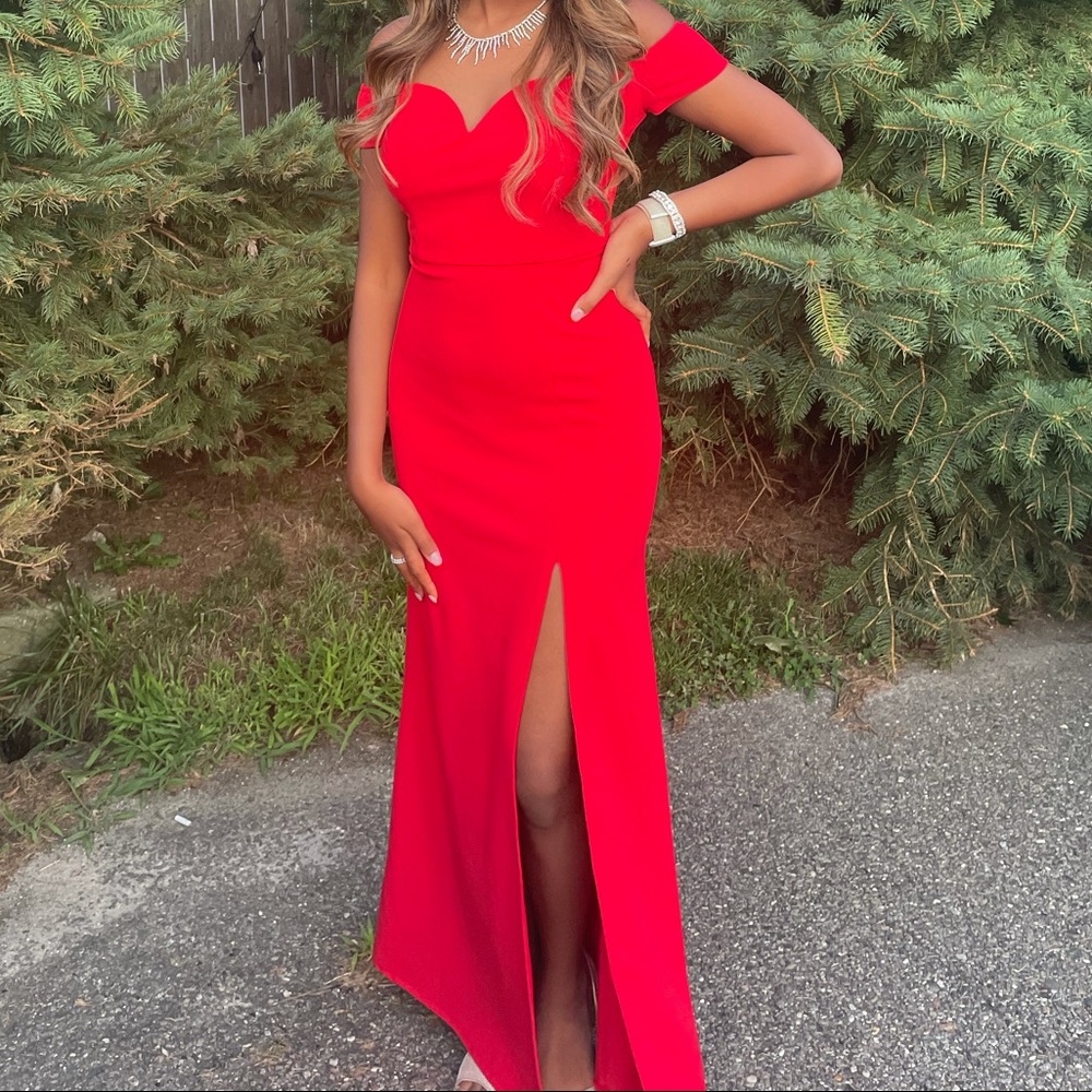 Windsor myra formal high slit dress - Picture 2 of 6